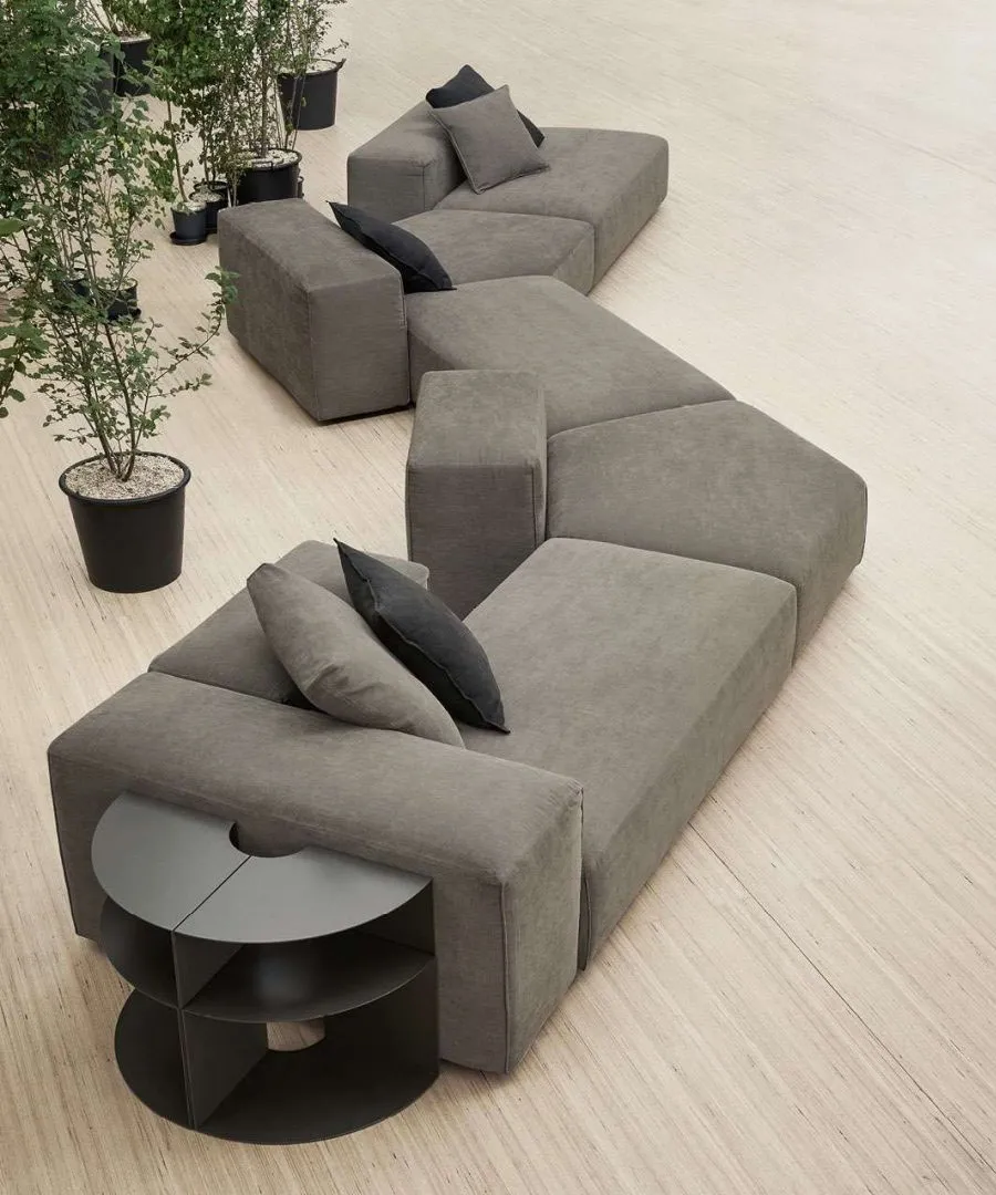 Divano componibile in tessuto T-PAD - Twils