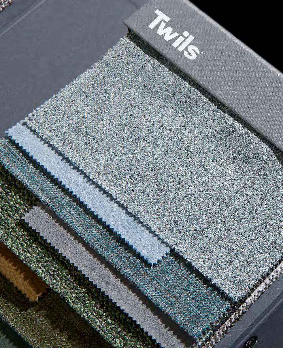 Twils, colourful fabrics